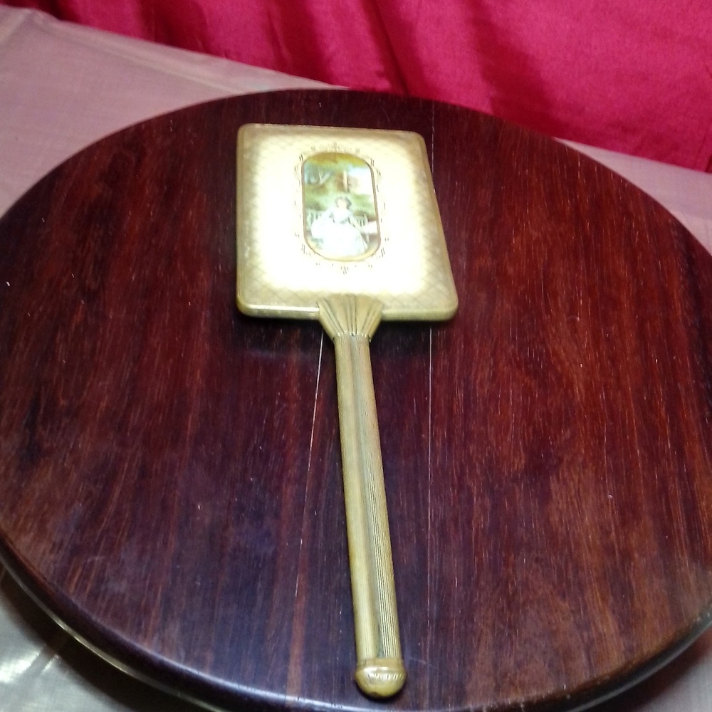 Antique vanity mirror